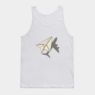 Paper Plane Tank Top